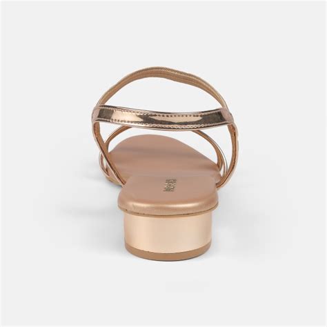 Buy Mochi Women Rose-gold Casual Sandals Online | SKU: 33-1001-52-36 ...