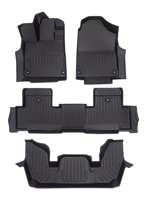 3D TPE all weather car floor liner car floor mats for Acura MDX 2022