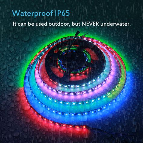 Alitove RGB Addressable LED Strip WS2811 Ino 的图像结果