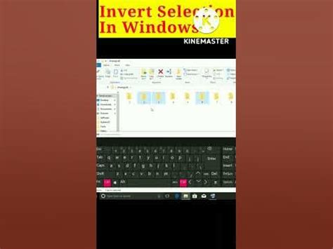 How to Use Invert Selection in Windows 10/11 | Invert Selection ...