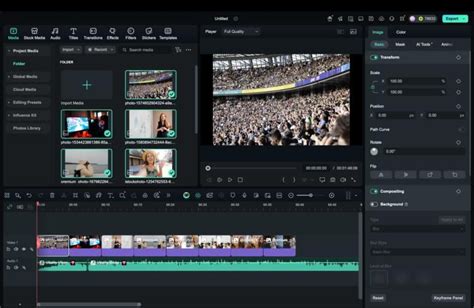 Linear Video Editing 的图像结果
