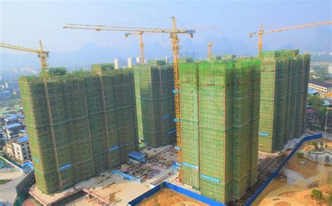 【看工地】桂林华润中心中央公园2期项目主体结构全面封顶