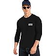 Buy London Hills Cotton Printed Men Round Neck Full Sleeve Black ...