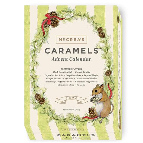 Bartesian Advent Calendar Flavors - Preschool Calendar Printable