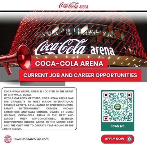 Coca-Cola Arena Current Job and Career Opportunities 2024: Your Gateway ...