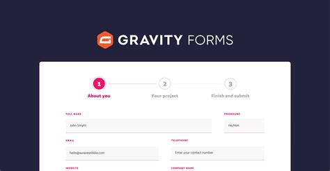 Image result for Gravity Forms Examples