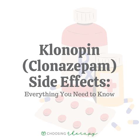 What Are the Side Effects of Klonopin?