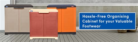 Prima Delta 1 Plastic Cabinet for Shoe Storage | Space Organizer | Shoe ...