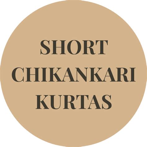 Short Chikankari Kurtas – R S CHIKANKARI