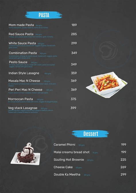 Menu at Cafe Beats Arena, Surat