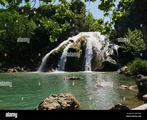 Turner Falls in Sulphur is one of the two highest waterfalls in ...