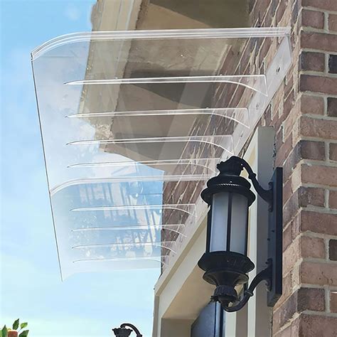 CHUJUA Clear Rain Canopy Awning for Door and Window,Front India | Ubuy