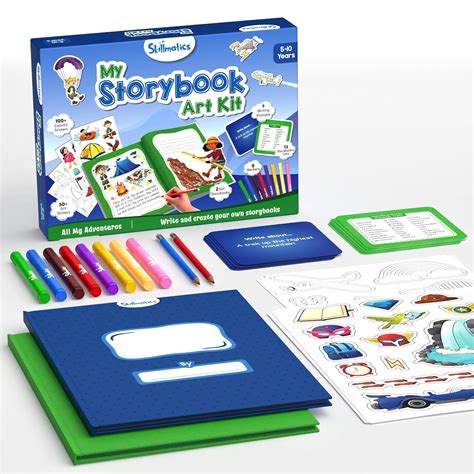 Skillmatics Storybook Adventure Art Kit - Write & Create Storybooks ...