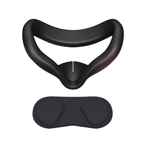 VR Face Cover and Lens Cover for Oculus Quest 2, Sweatproof Silicone ...