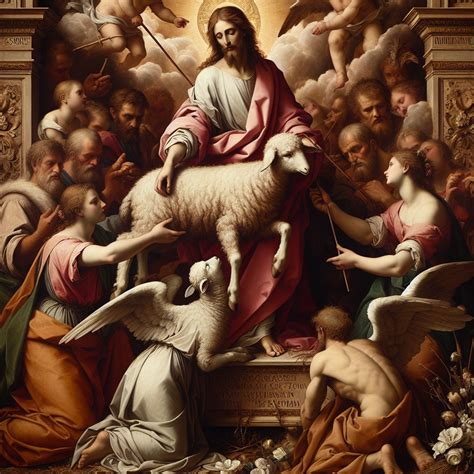 Jesus lamb of God | Bible Art