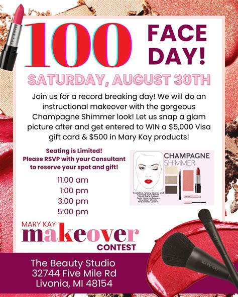 100 Face Day! Choose your timeslot!, The Beauty Studio 32744 Five Mile ...