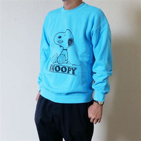 スウェット トレーナー 長袖 グッドウェア ピーナッツ スヌーピー Goodwear PEANUTS PRINT CREW SWEAT ...