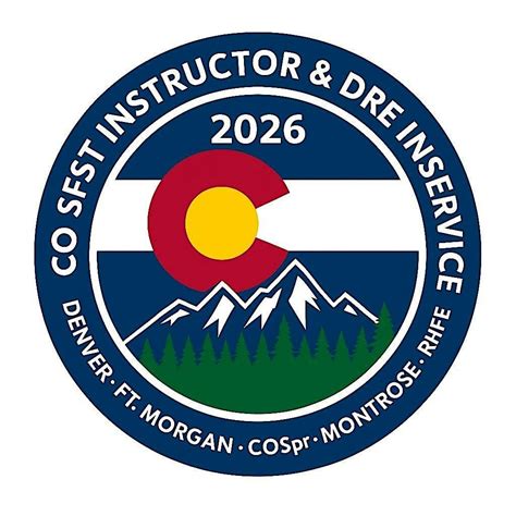 2026 SFST Instructor In-Service- CDOT HQ Denver, CDOT Headquarters ...