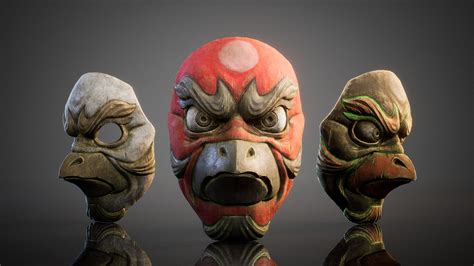 Tengu Bird Mask