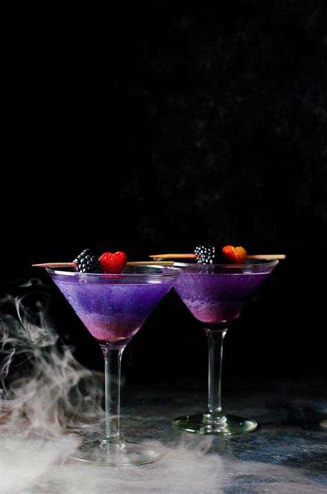 The Witch's Heart - Halloween Cocktail - The Flavor Bender