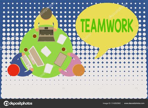 Texto de escritura Trabajo en equipo. Concepto significado Grupo de ...