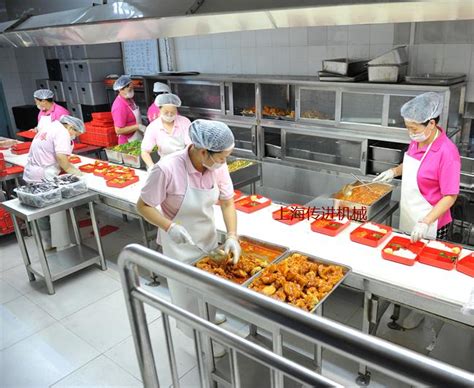 厨房传菜流水线 自动传菜输送机_上海传进机械设备有限公司