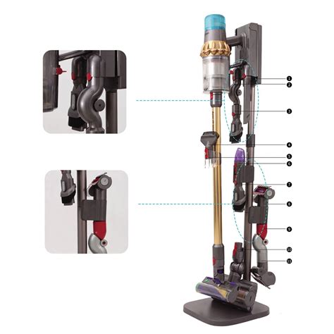 Dyson Vacuum Stand Cleaner Holder Standing Docking Station for V6/V7/V8 ...