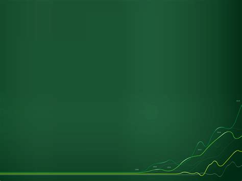 Chart graphic wave green PPT Backgrounds, Chart graphic wave green ppt ...