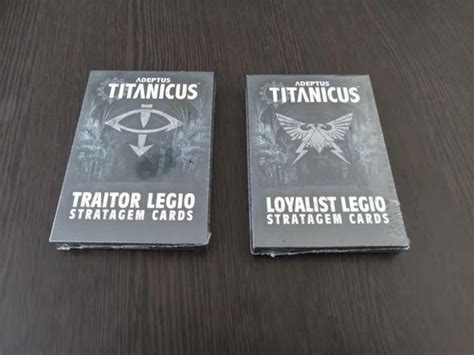 Buy Legio Stratagem Cards - Traitor & Loyalist at Ubuy India