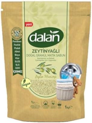 Dalan Laundry Detergent Soap Powder Natural Olive Oil Eco Friendly 32 ...