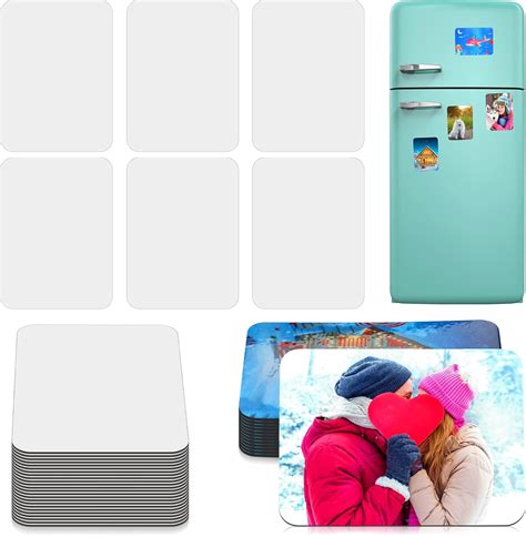 Amazon.com: Xuhal Sublimation Magnets Blanks for Sublimation Blank Bulk ...