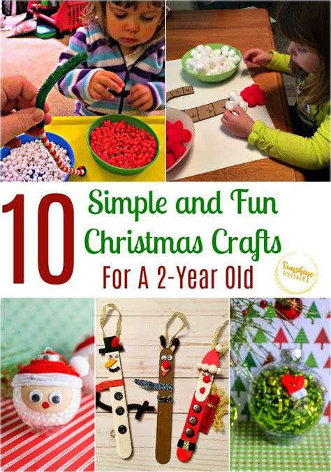christmas crafts for 2 year olds pinterest