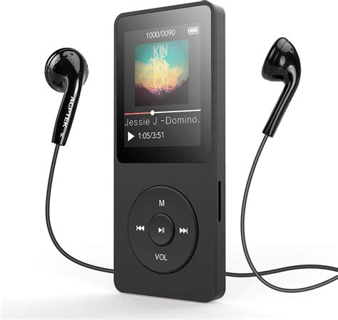 Amazon.com: AGPTEK MP3 Player 8GB Bluetooth, Upgraded A02T Sport Music Player with FM Radio ...