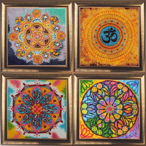 Image result for Beaded Mandala Tutorials