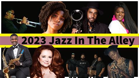 2023 Jazz in the Alley Schedule: Celebrating 10 Years in Norcross ...