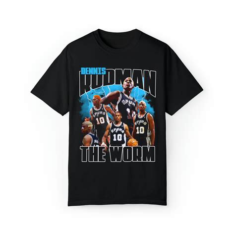 Dennis Rodman Shirt for Men Women Vintage Shirt Bootleg Rap - Etsy