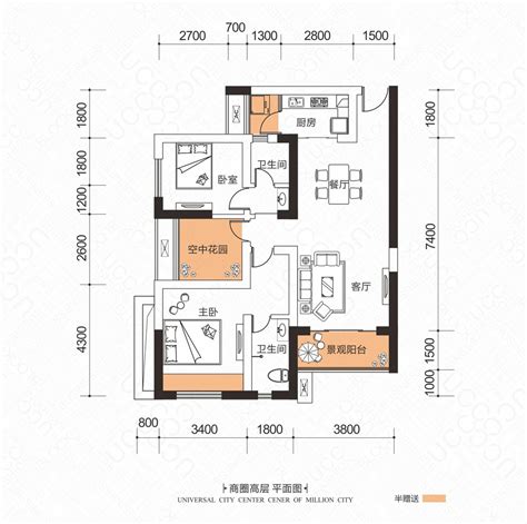 金科世界城(江津)户型图 - 小区户型图 -躺平设计家