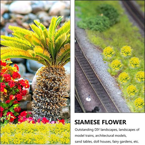 Buy Tiardey Grass Tufts Sand Table Set,Terrain Model Kit,Shrub Grass ...