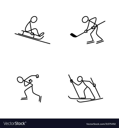 Winter Sports Figures 的图像结果