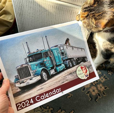 Miss - My 2024 calendars have arrived, and passed Tasha's taste test ...