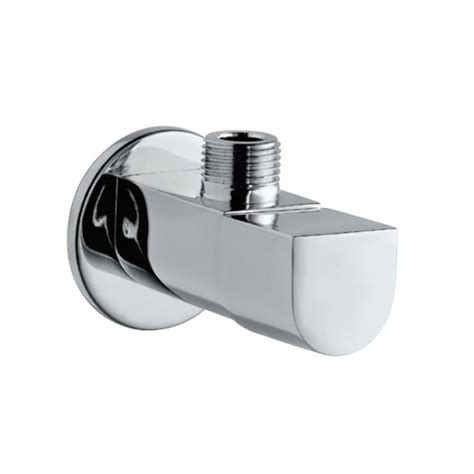 ANGLE COCK WITH FLANGE - JAQUAR FAUCETS - ( CHROME - ARIA - 0x15 mm ...
