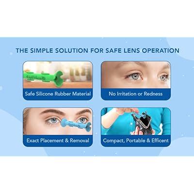 OptiWand Soft Contact Lens Insertion and Removal India | Ubuy