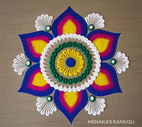 Simple Rangoli Design For Diwali 2020