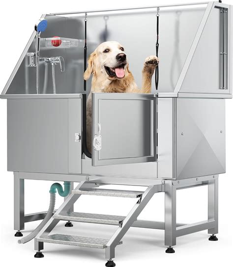 Amazon.com: YITAHOME 50" Professional Stainless Steel 304 Dog Bathing ...