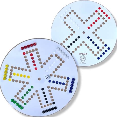 CREALO EN 3D CUU Juego de Mesa no te enojes 4 y 6 Jugadores Tablero 2 ...