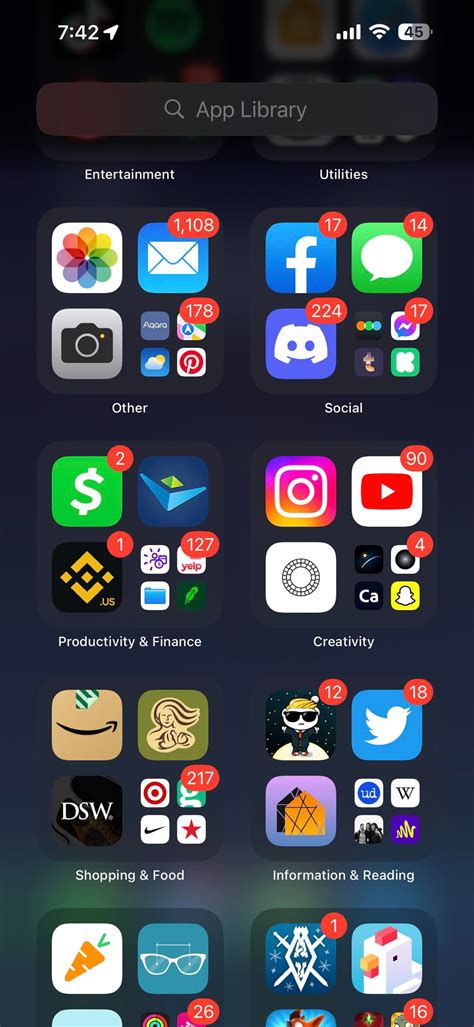 Image result for iOS App Library