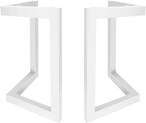 Buy Metal Table Legs Set of 2 Industrial Metal Furniture Legs Heavy ...