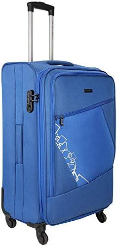 Nasher Miles Bogota Expander Soft Side Cabin Luggage| Blue 20 Inch/55CM ...