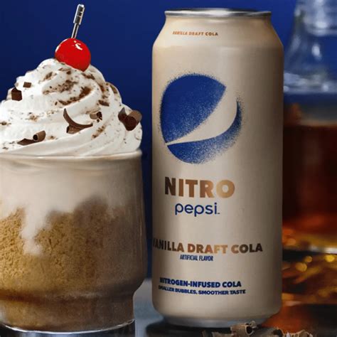 Nitro Pepsi Vanilla Draft Cola reviews ratings & information - Bev Rank