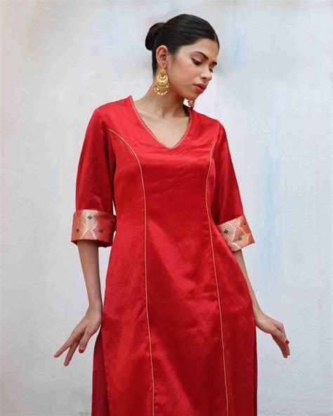 Buy Ishq Mashru Silk Kurti Set | Kurti pant set | Kurti set for women